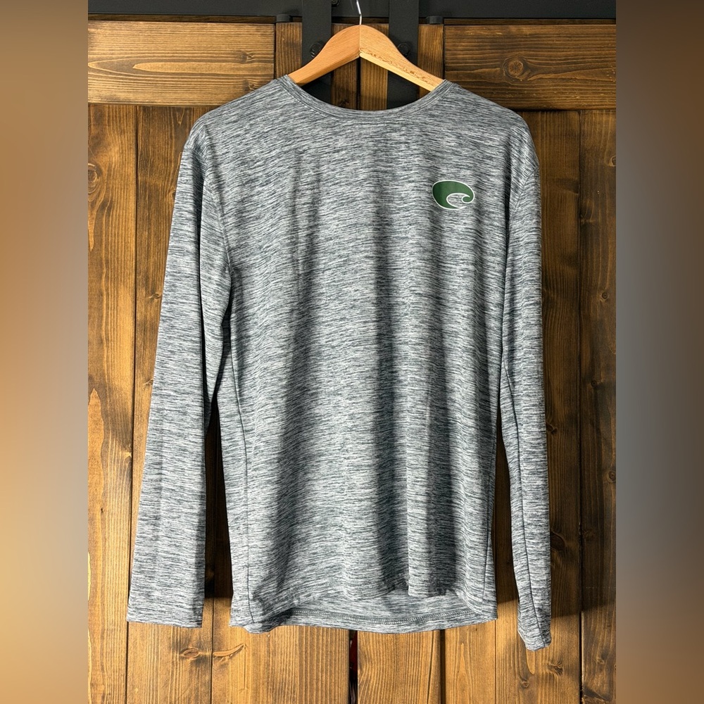 Costa Heather Gray Long Sleeve Shirt